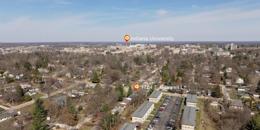 1704 E Maxwell Lane, Bloomington, Indiana 47401-5206,MLS,202507689