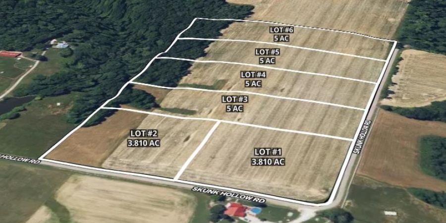 Tract 3 Skunk Hollow Road, Martinsville, Indiana 46151,MLS,202505845