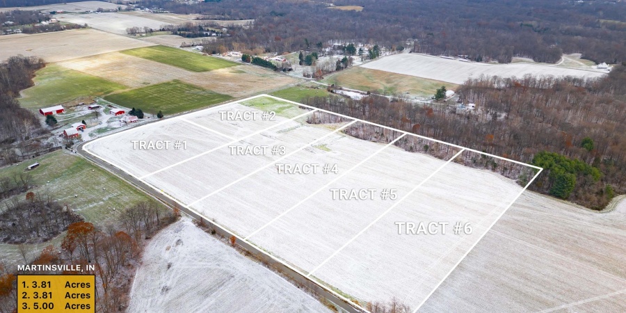 Tract 3 Skunk Hollow Road, Martinsville, Indiana 46151,MLS,202505845
