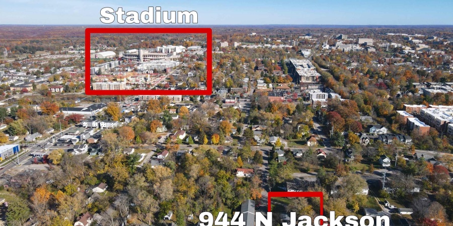 944 N Jackson Street, Bloomington, Indiana 47404-3430,MLS,202545524