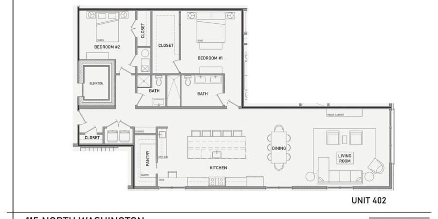 115 N Washington St Unit 402, Bloomington, Indiana 47408,MLS,202545852