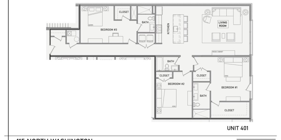 115 N Washington St Unit 401, Bloomington, Indiana 47408,MLS,202545853