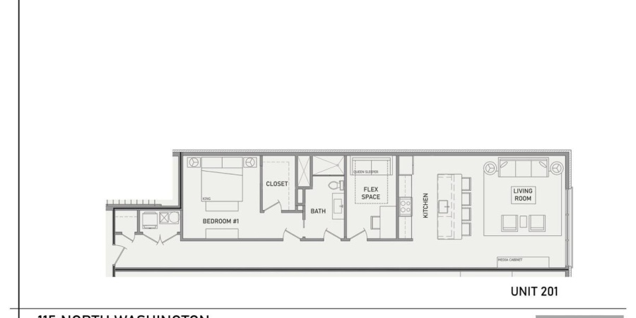 115 N Washington St Unit 201, Bloomington, Indiana 47408,MLS,202545872