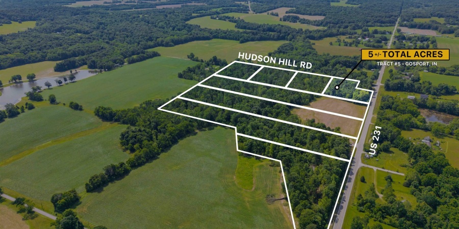 Tract 5 Hudson Hill Road, Gosport, Indiana 47460,MLS,202547581