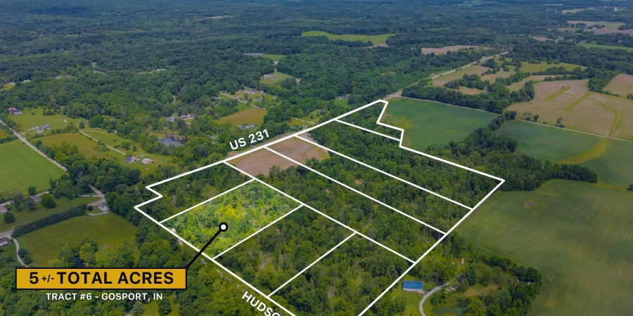 Tract 6 Hudson Hill Road, Gosport, Indiana 47460,MLS,202547582