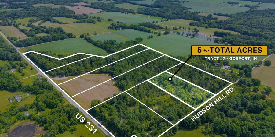 Tract 7 Hudson Hill Road, Gosport, Indiana 47460,MLS,202547583