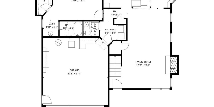 4645 N Chatham Drive, Bloomington, Indiana 47404,MLS,202601133