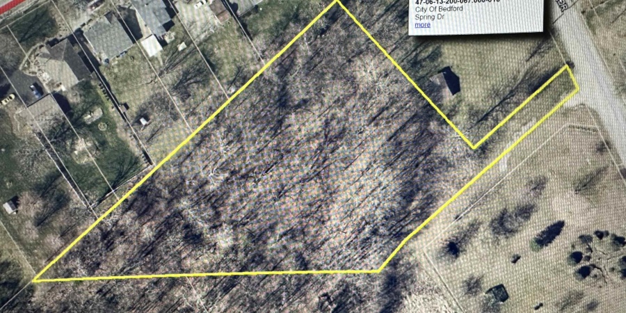 TBD Spring Drive, Bedford, Indiana 47421,MLS,202606094